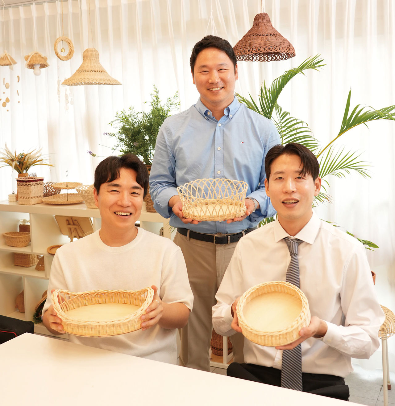 정재한 과장, 곽종오 차장, 박종록 차장