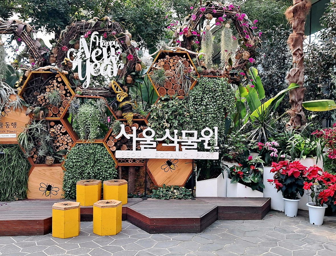  온실 내부 포토존