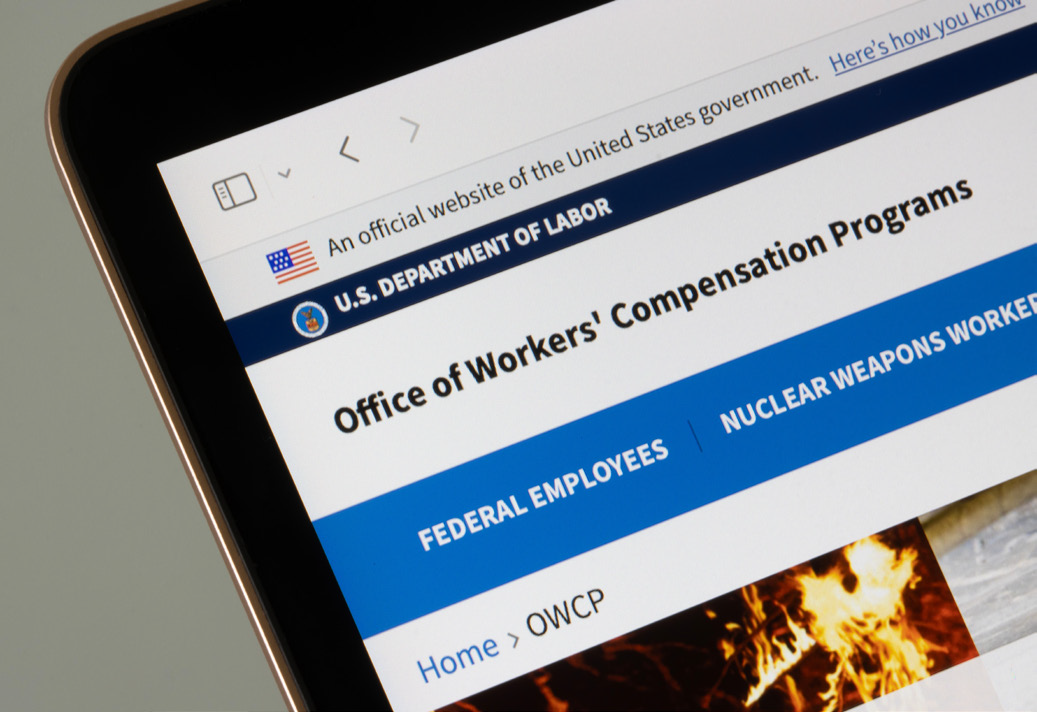 미국의 고용노동부 홈페이지