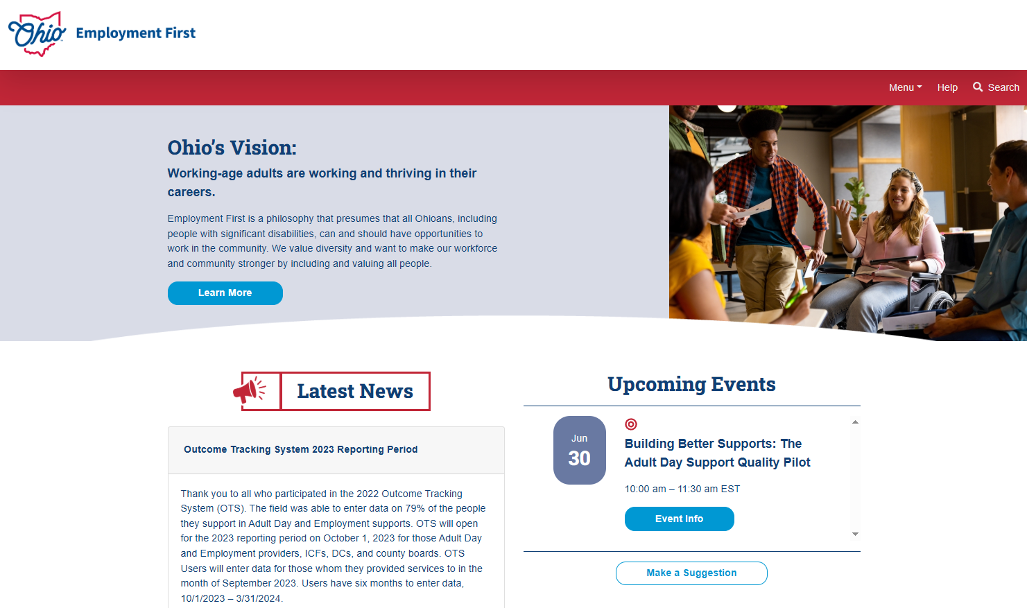 Employment First 정책 사이트