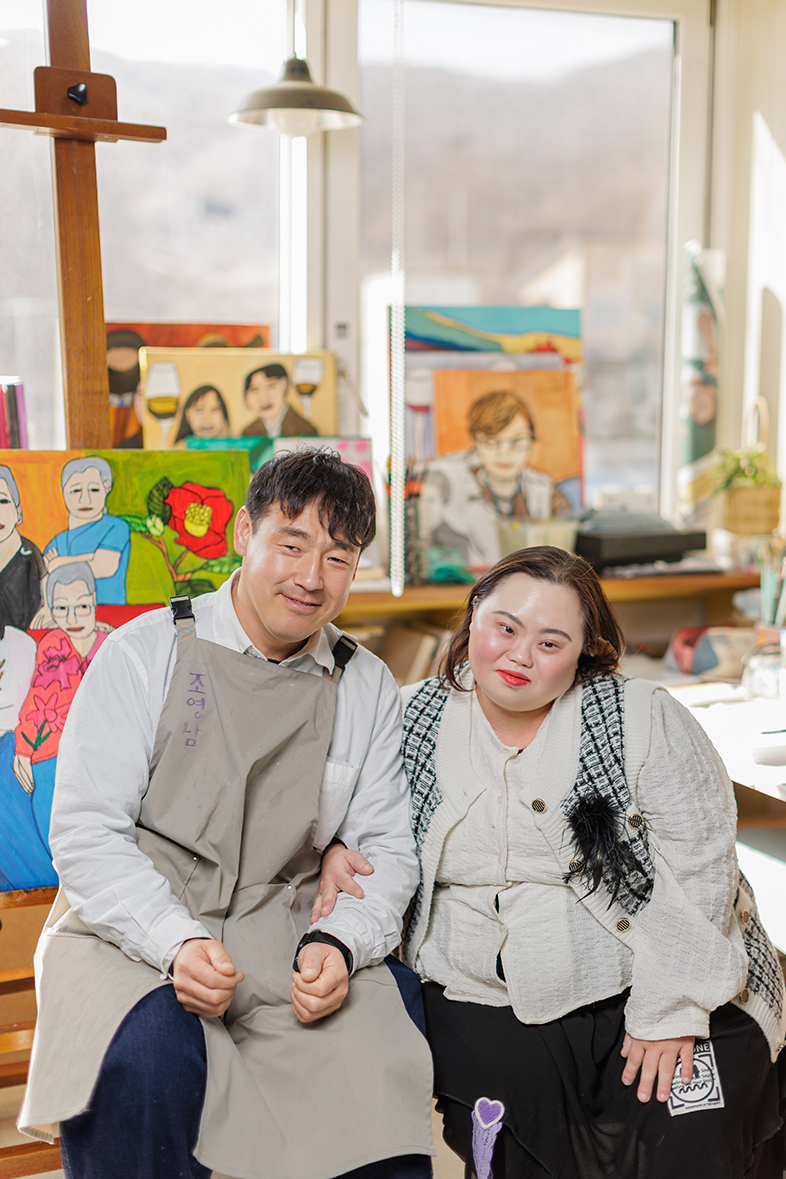 서 작가는 “그림을 그리지 않았으면 남편을 만나지도 못했을 것 같다”고 고백했다.