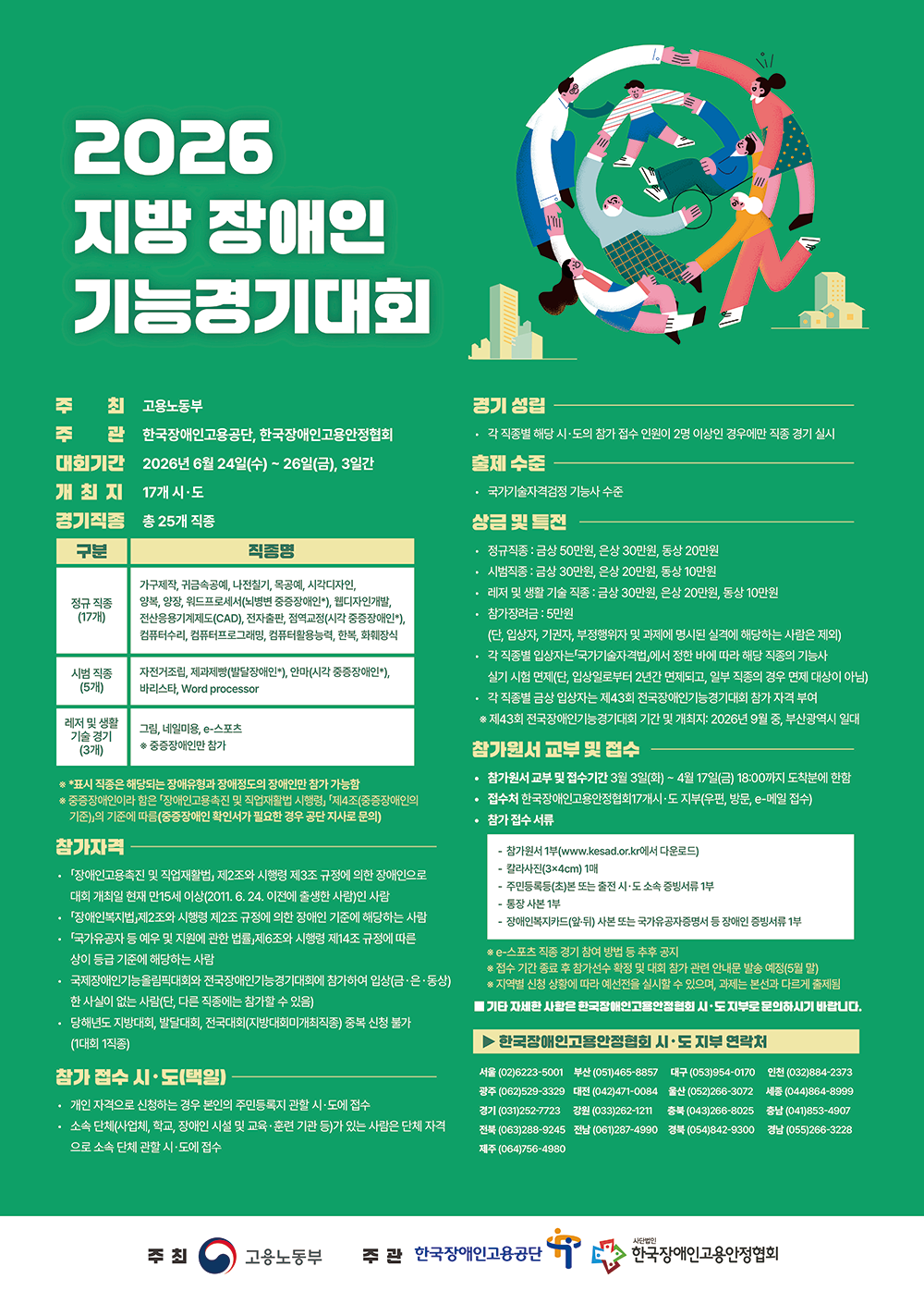 지방장애인 기능경기대회