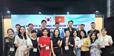 케이-장애인고용정책 베트남 전파 단체사진